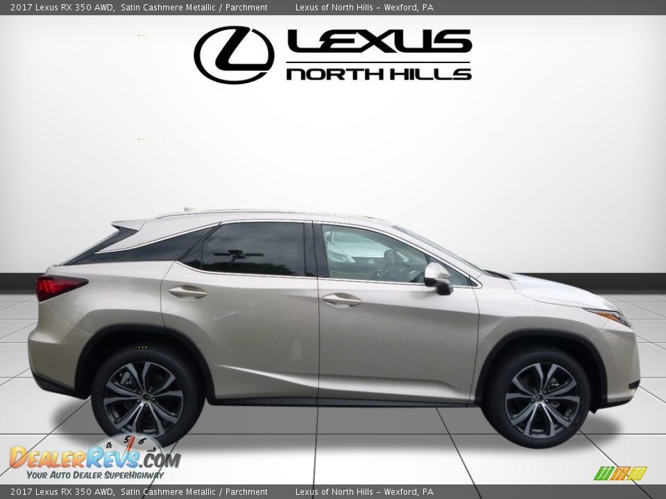 2017 Lexus RX 350 AWD Satin Cashmere Metallic / Parchment Photo #2
