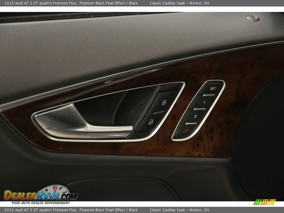 2013 Audi A7 3.0T quattro Premium Plus Phantom Black Pearl Effect / Black Photo #5