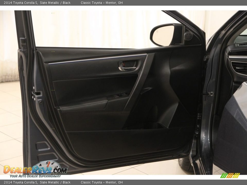 2014 Toyota Corolla S Slate Metallic / Black Photo #4