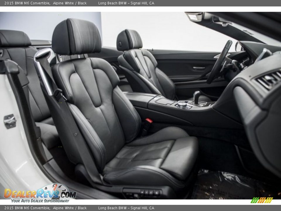 2015 BMW M6 Convertible Alpine White / Black Photo #6