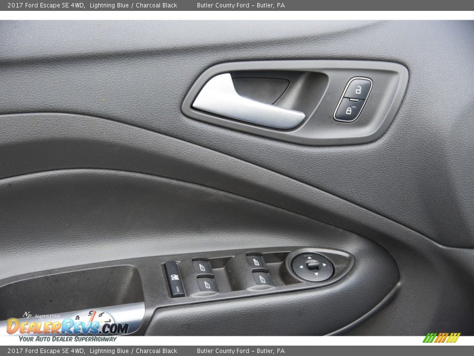 2017 Ford Escape SE 4WD Lightning Blue / Charcoal Black Photo #5