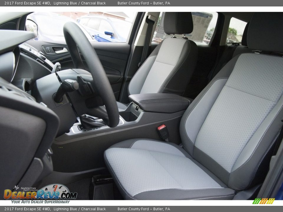2017 Ford Escape SE 4WD Lightning Blue / Charcoal Black Photo #7