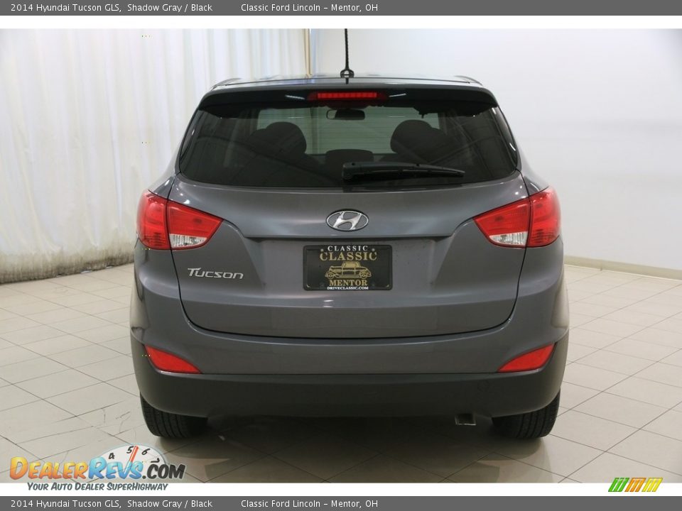 2014 Hyundai Tucson GLS Shadow Gray / Black Photo #16