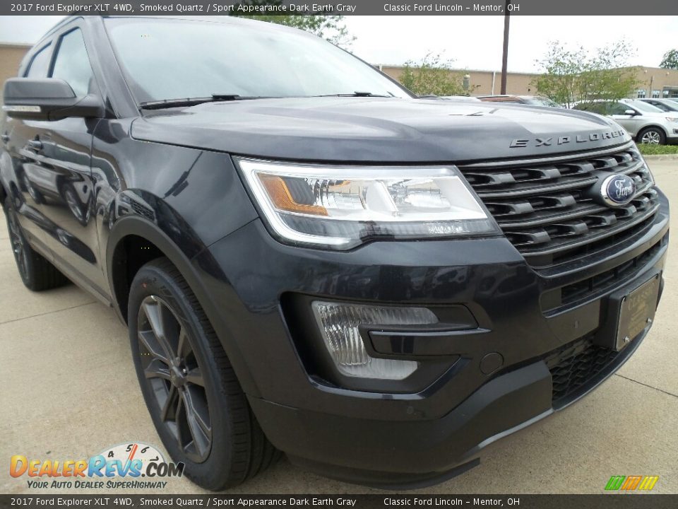 2017 Ford Explorer XLT 4WD Smoked Quartz / Sport Appearance Dark Earth Gray Photo #1