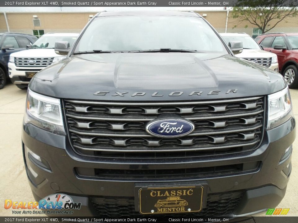 2017 Ford Explorer XLT 4WD Smoked Quartz / Sport Appearance Dark Earth Gray Photo #2