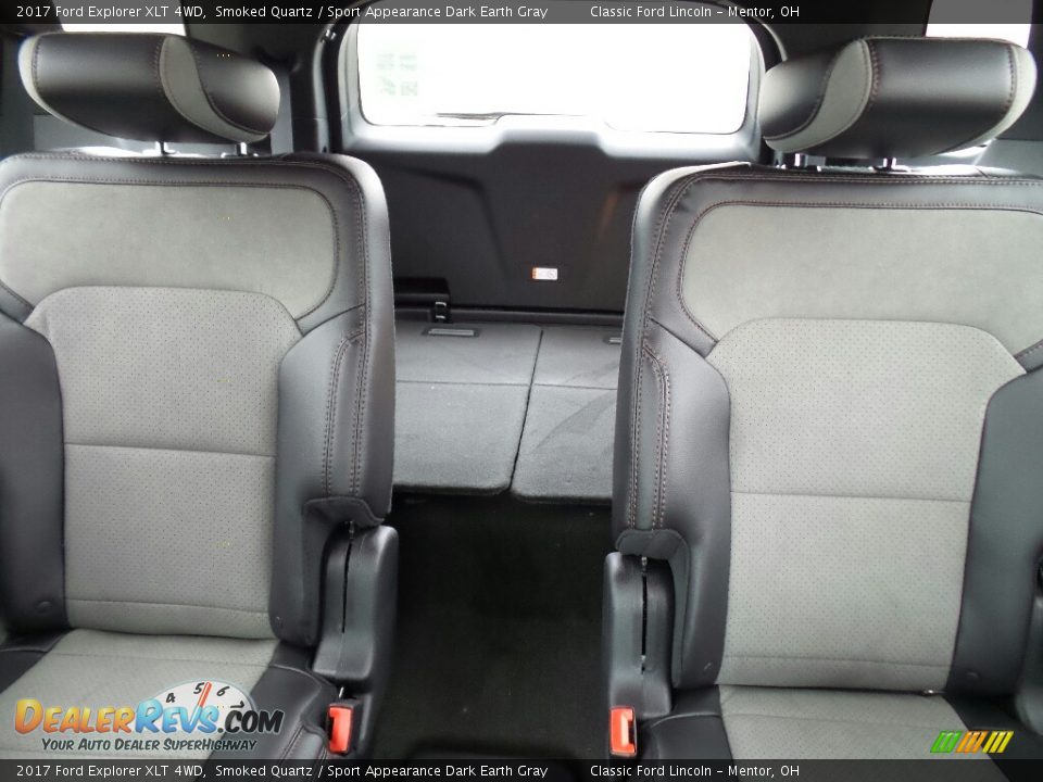 2017 Ford Explorer XLT 4WD Smoked Quartz / Sport Appearance Dark Earth Gray Photo #8