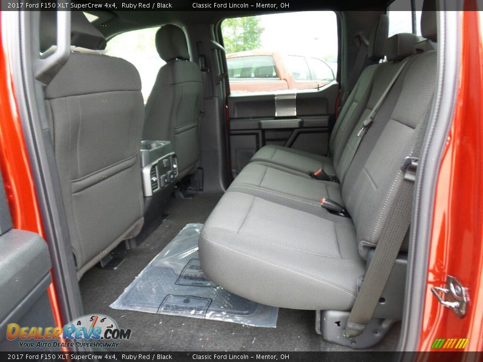 2017 Ford F150 XLT SuperCrew 4x4 Ruby Red / Black Photo #5