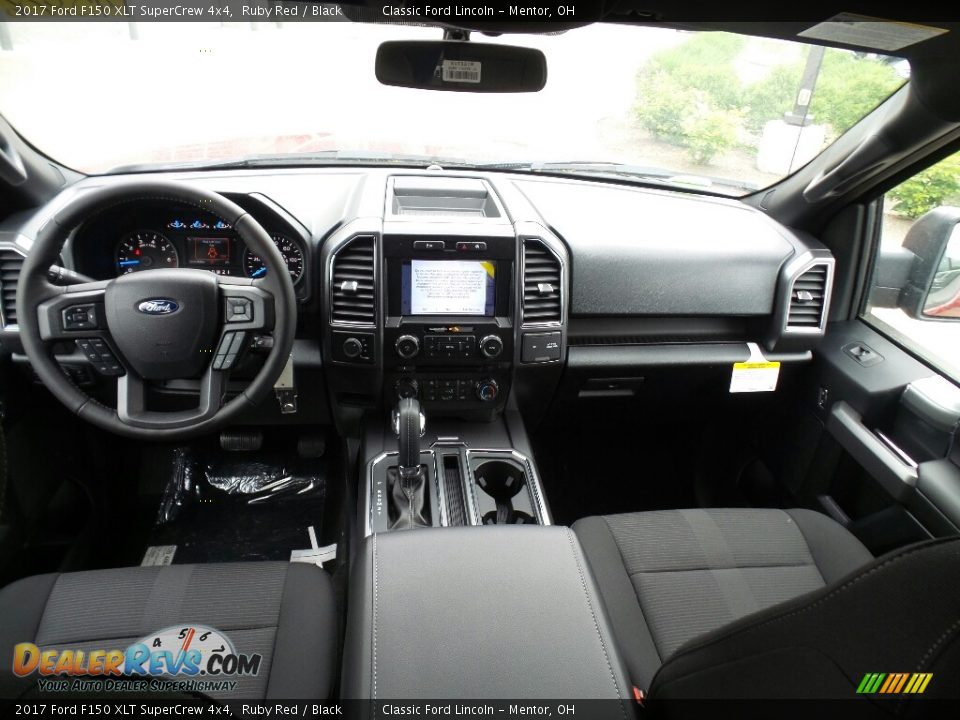 2017 Ford F150 XLT SuperCrew 4x4 Ruby Red / Black Photo #7