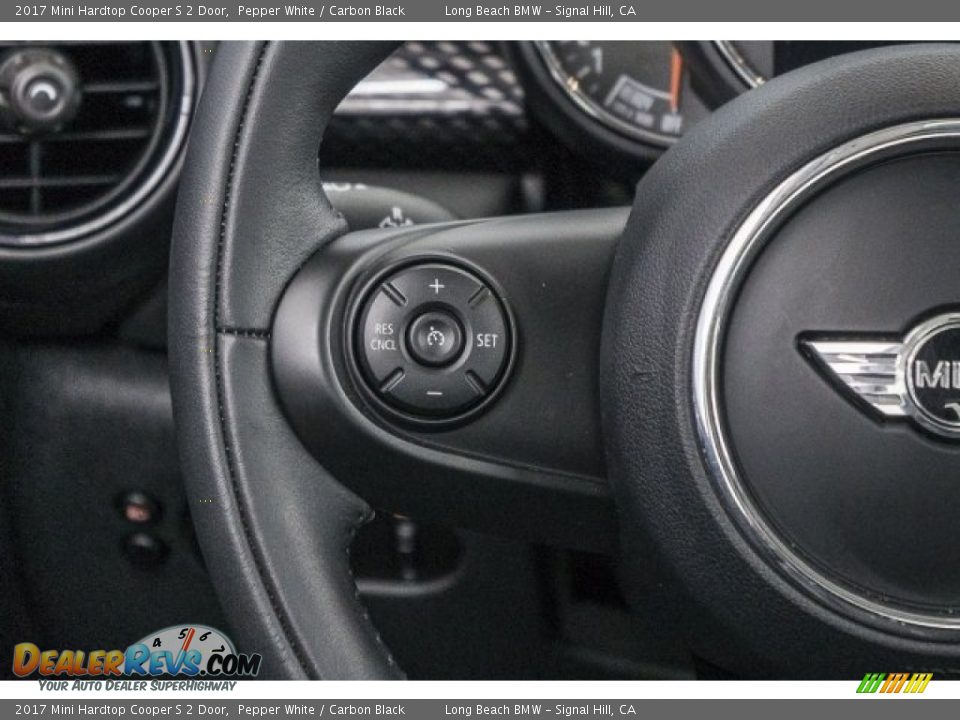 2017 Mini Hardtop Cooper S 2 Door Pepper White / Carbon Black Photo #22