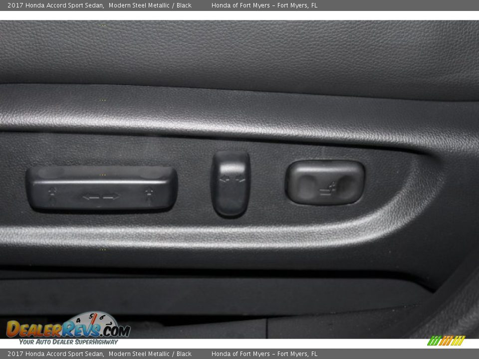 2017 Honda Accord Sport Sedan Modern Steel Metallic / Black Photo #10