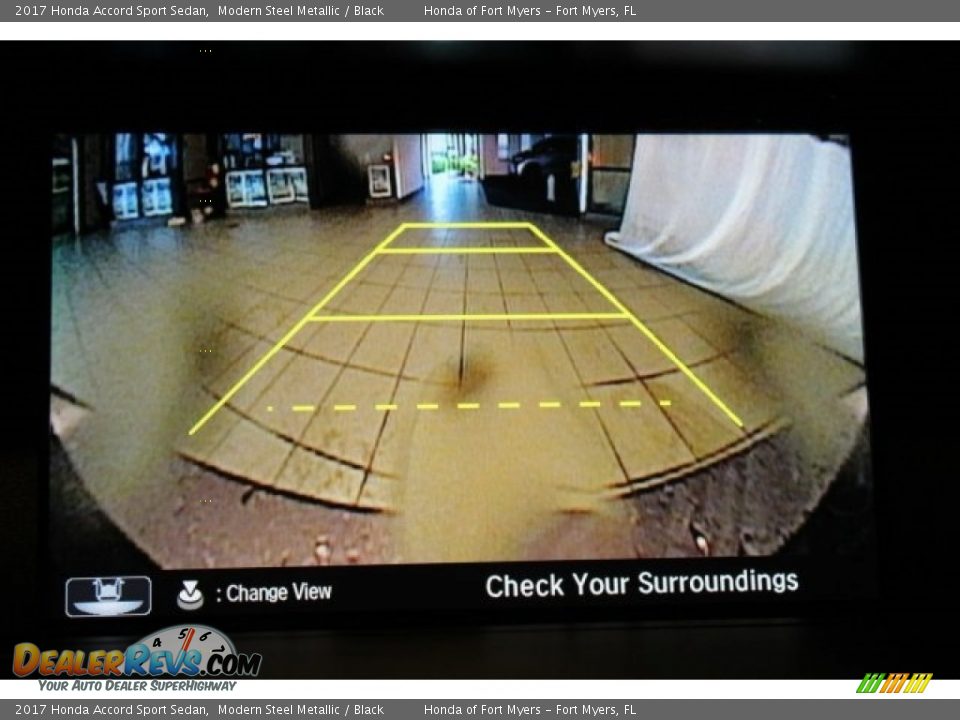 2017 Honda Accord Sport Sedan Modern Steel Metallic / Black Photo #18