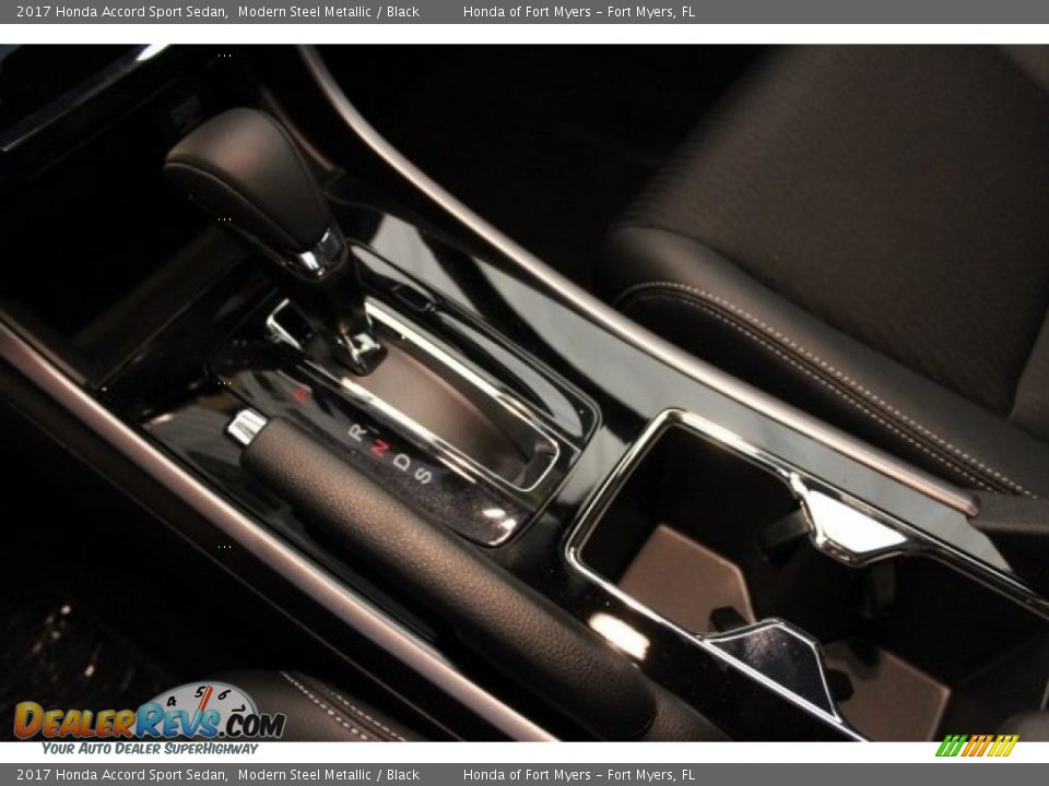 2017 Honda Accord Sport Sedan Modern Steel Metallic / Black Photo #21