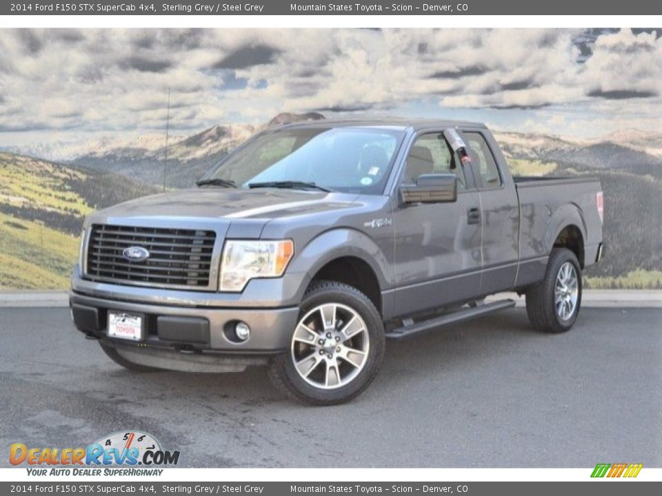 2014 Ford F150 STX SuperCab 4x4 Sterling Grey / Steel Grey Photo #5