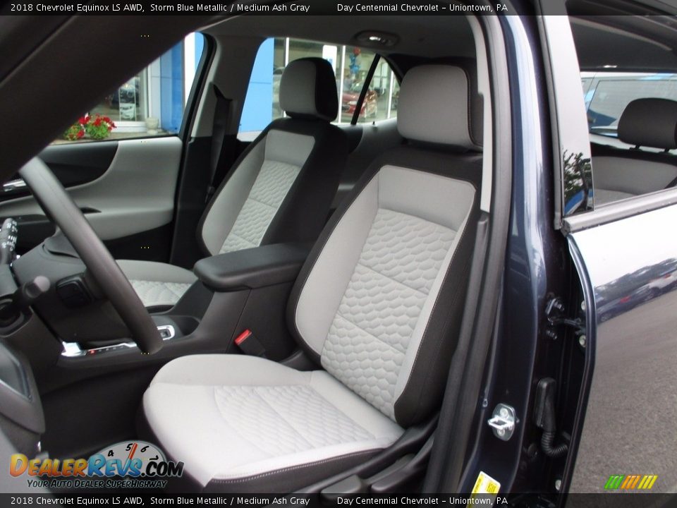 Front Seat of 2018 Chevrolet Equinox LS AWD Photo #12