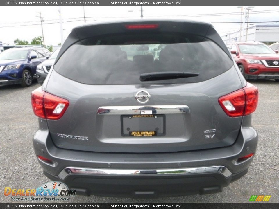 2017 Nissan Pathfinder SV 4x4 Gun Metallic / Charcoal Photo #9