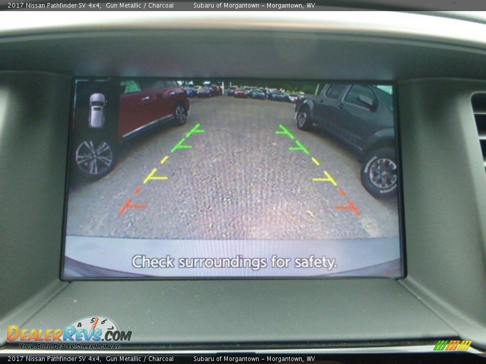 2017 Nissan Pathfinder SV 4x4 Gun Metallic / Charcoal Photo #19