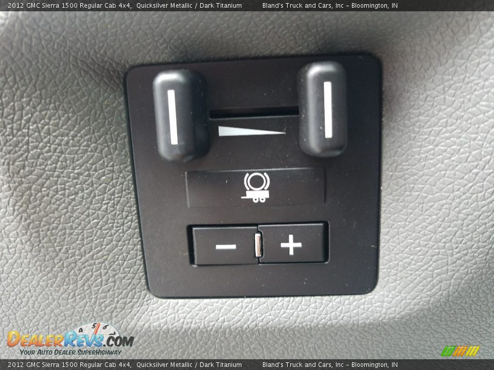 2012 GMC Sierra 1500 Regular Cab 4x4 Quicksilver Metallic / Dark Titanium Photo #18