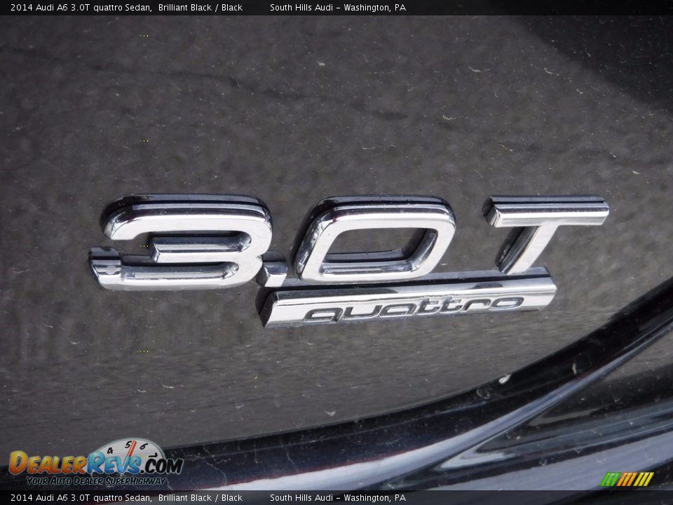 2014 Audi A6 3.0T quattro Sedan Brilliant Black / Black Photo #16