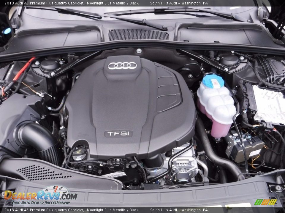 2018 Audi A5 Premium Plus quattro Cabriolet 2.0 Liter Turbocharged TFSI DOHC 16-Valve VVT 4 Cylinder Engine Photo #22
