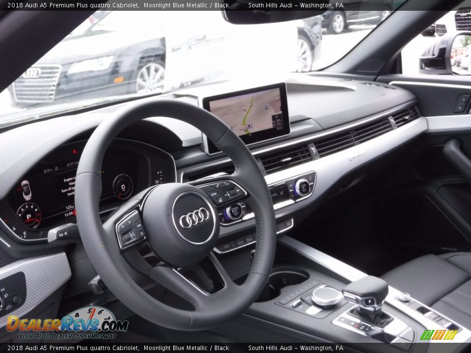 Dashboard of 2018 Audi A5 Premium Plus quattro Cabriolet Photo #23