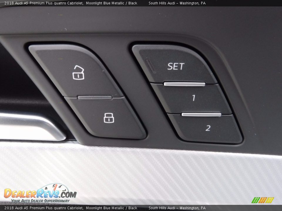 Controls of 2018 Audi A5 Premium Plus quattro Cabriolet Photo #28