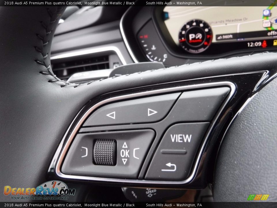 Controls of 2018 Audi A5 Premium Plus quattro Cabriolet Photo #34