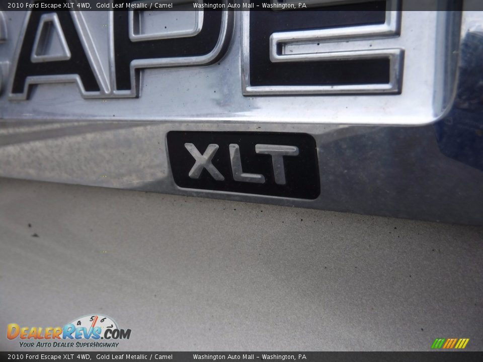 2010 Ford Escape XLT 4WD Gold Leaf Metallic / Camel Photo #13