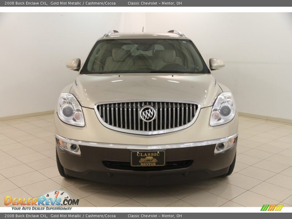 2008 Buick Enclave CXL Gold Mist Metallic / Cashmere/Cocoa Photo #2