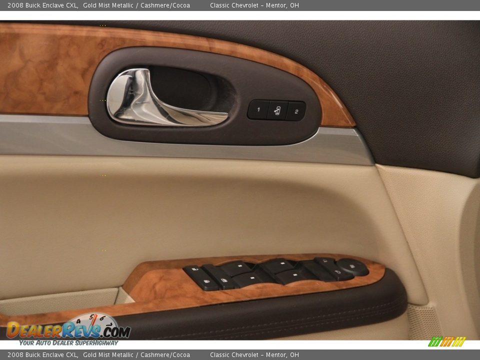 2008 Buick Enclave CXL Gold Mist Metallic / Cashmere/Cocoa Photo #5