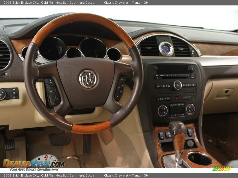 2008 Buick Enclave CXL Gold Mist Metallic / Cashmere/Cocoa Photo #7