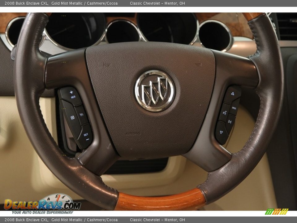 2008 Buick Enclave CXL Gold Mist Metallic / Cashmere/Cocoa Photo #8