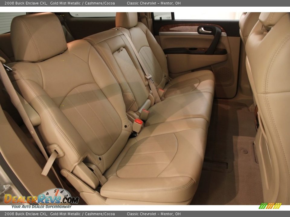 2008 Buick Enclave CXL Gold Mist Metallic / Cashmere/Cocoa Photo #14