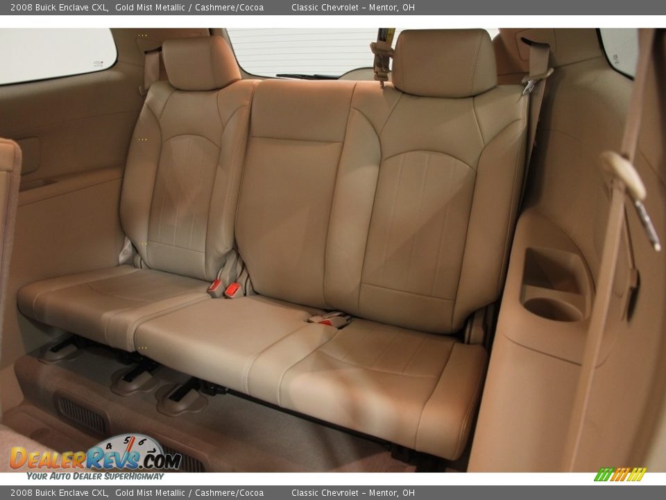2008 Buick Enclave CXL Gold Mist Metallic / Cashmere/Cocoa Photo #17