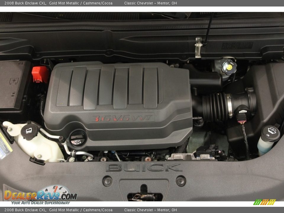 2008 Buick Enclave CXL Gold Mist Metallic / Cashmere/Cocoa Photo #19