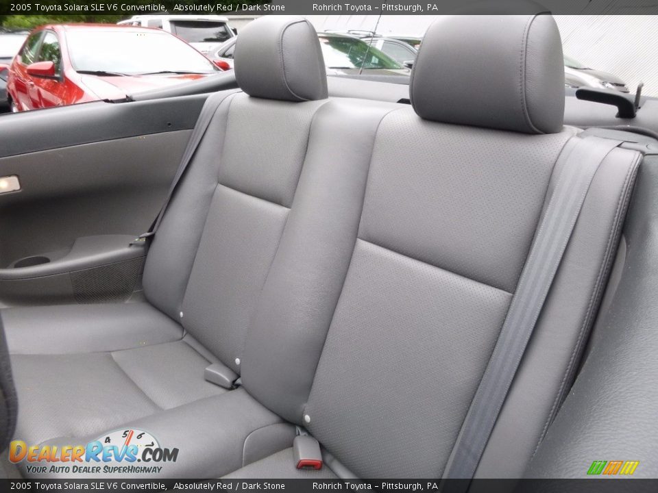 2005 Toyota Solara SLE V6 Convertible Absolutely Red / Dark Stone Photo #13
