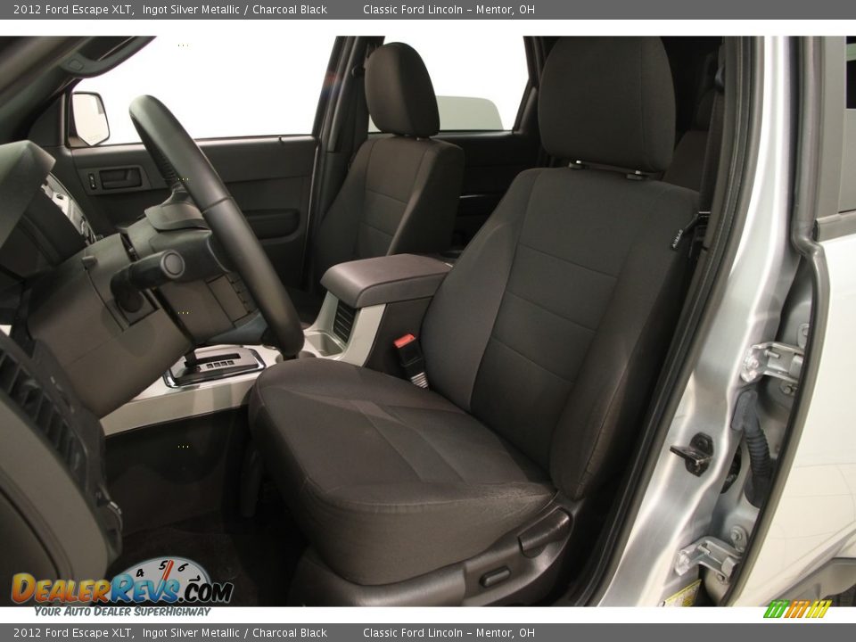 2012 Ford Escape XLT Ingot Silver Metallic / Charcoal Black Photo #6