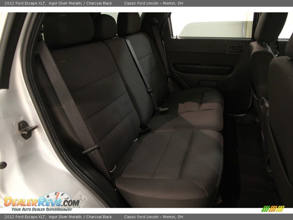 2012 Ford Escape XLT Ingot Silver Metallic / Charcoal Black Photo #15