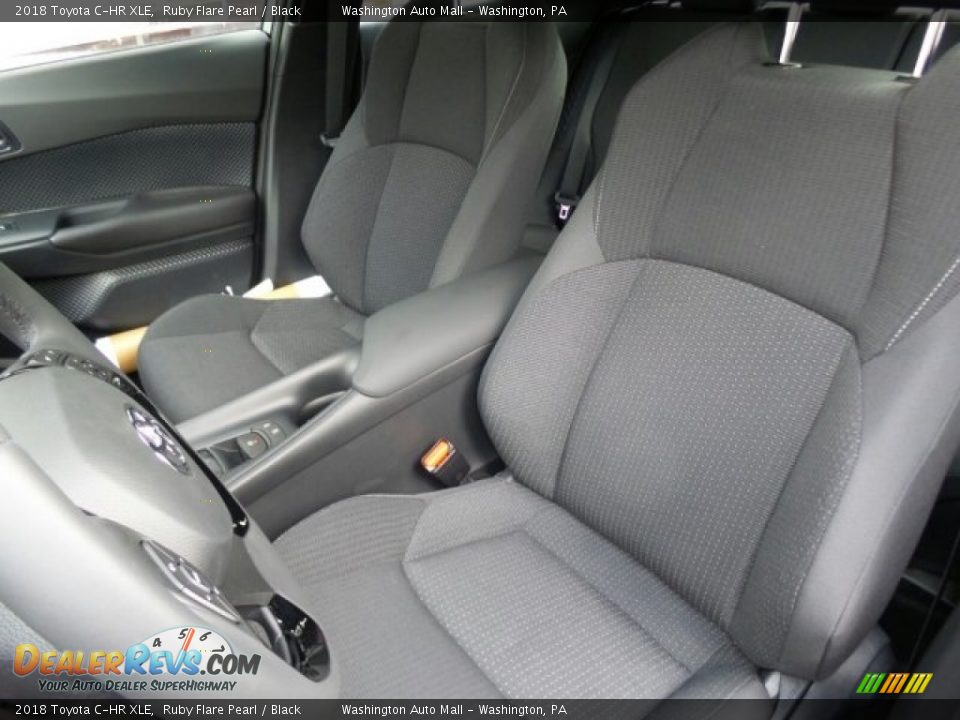 2018 Toyota C-HR XLE Ruby Flare Pearl / Black Photo #10