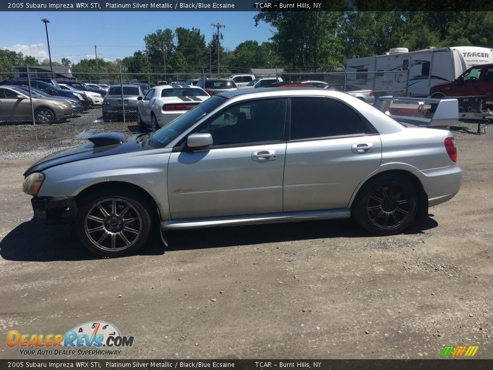 Platinum Silver Metallic 2005 Subaru Impreza WRX STi Photo #1