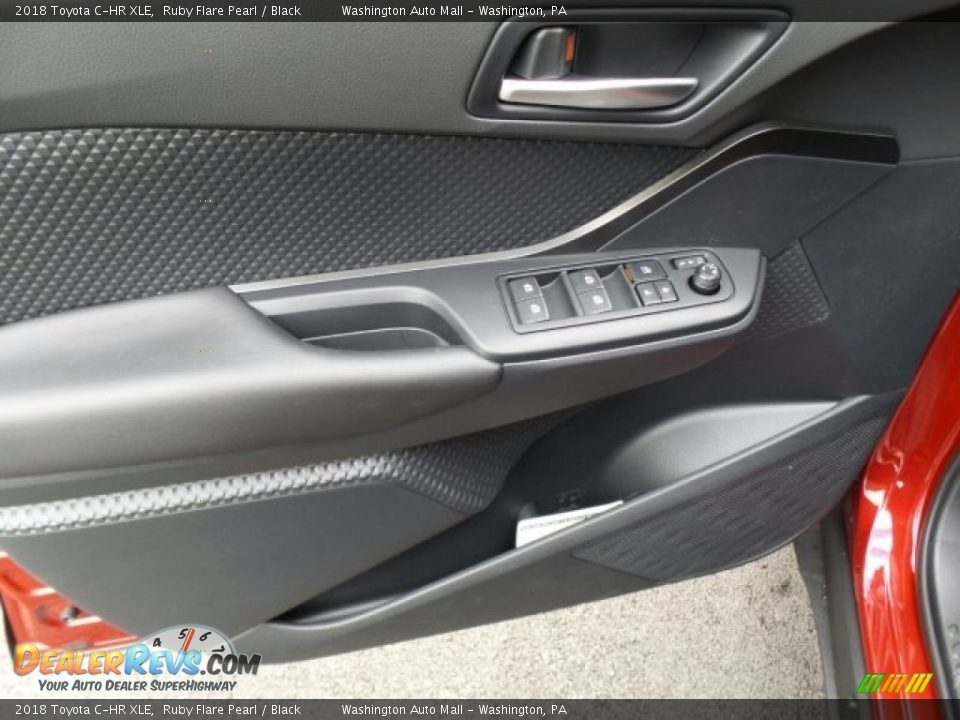 2018 Toyota C-HR XLE Ruby Flare Pearl / Black Photo #14