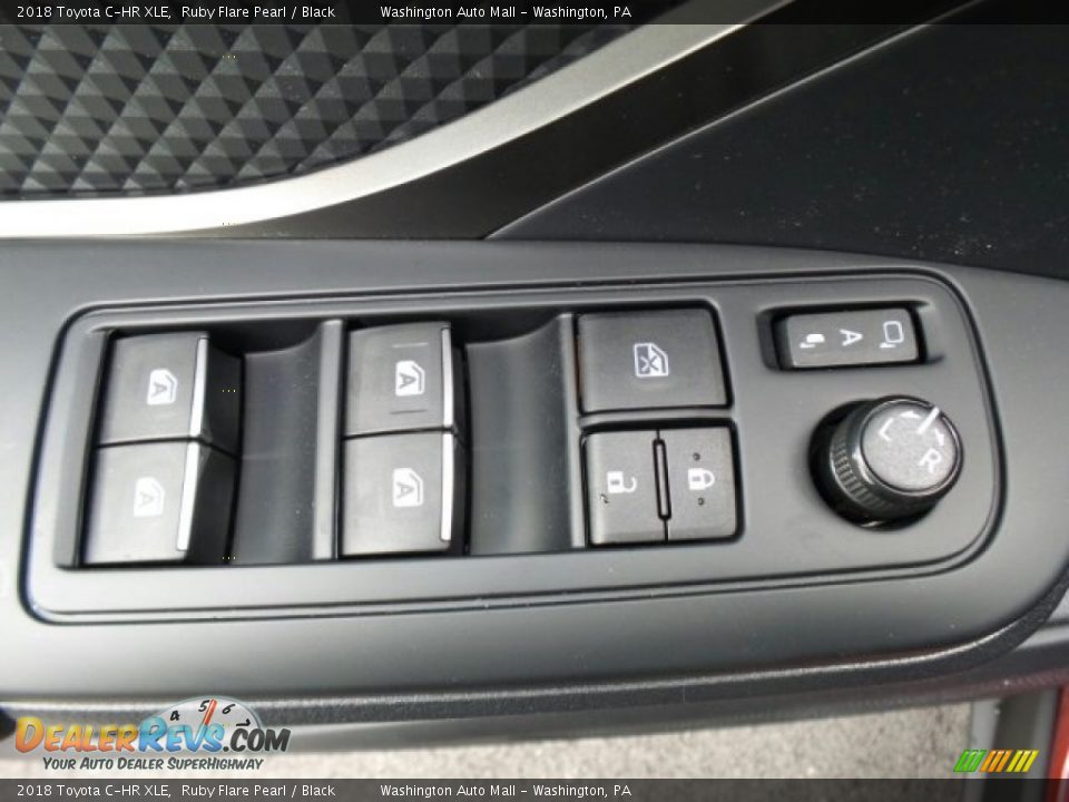 2018 Toyota C-HR XLE Ruby Flare Pearl / Black Photo #15