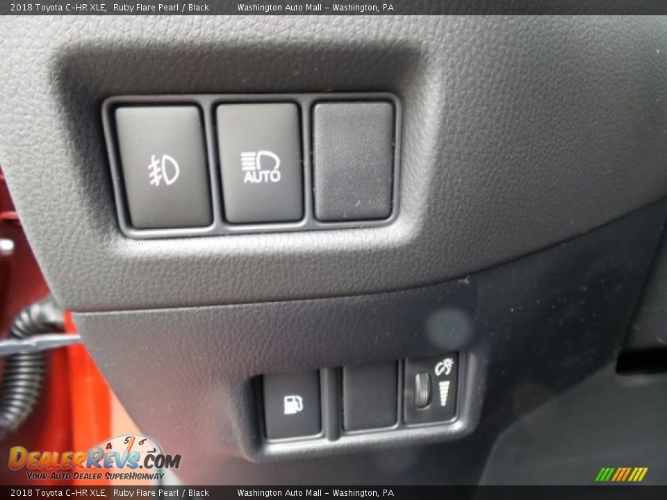2018 Toyota C-HR XLE Ruby Flare Pearl / Black Photo #16