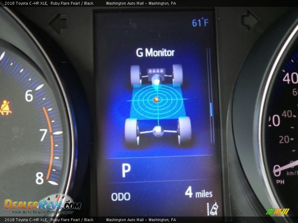 2018 Toyota C-HR XLE Ruby Flare Pearl / Black Photo #19