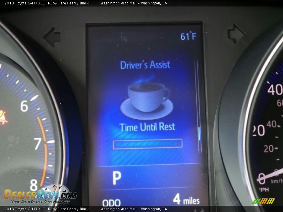 2018 Toyota C-HR XLE Ruby Flare Pearl / Black Photo #20