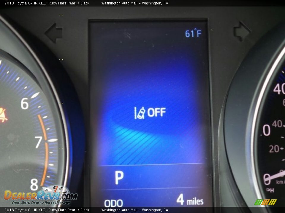 2018 Toyota C-HR XLE Ruby Flare Pearl / Black Photo #21
