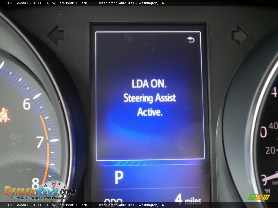 2018 Toyota C-HR XLE Ruby Flare Pearl / Black Photo #22