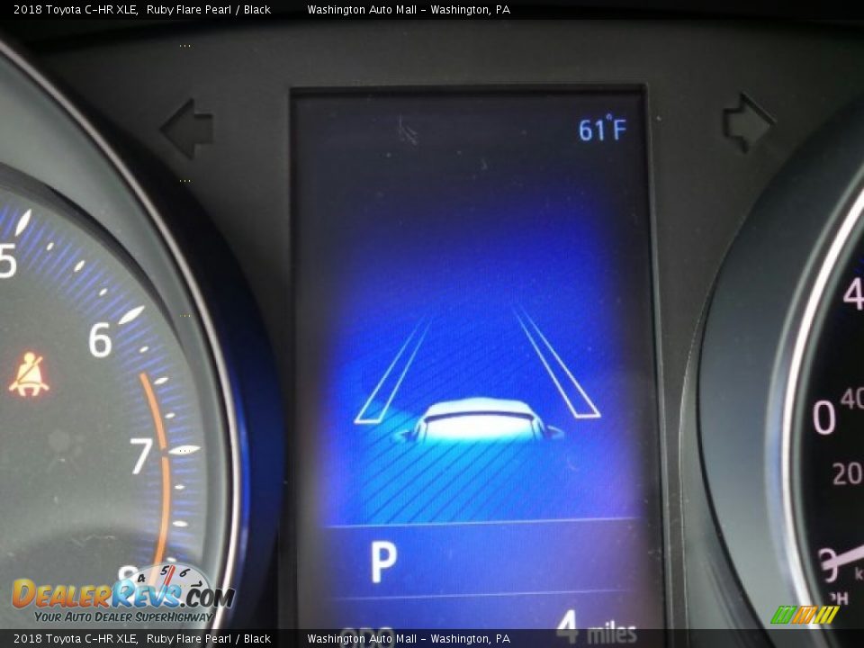 2018 Toyota C-HR XLE Ruby Flare Pearl / Black Photo #24