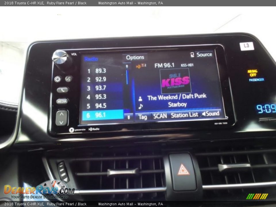 2018 Toyota C-HR XLE Ruby Flare Pearl / Black Photo #30
