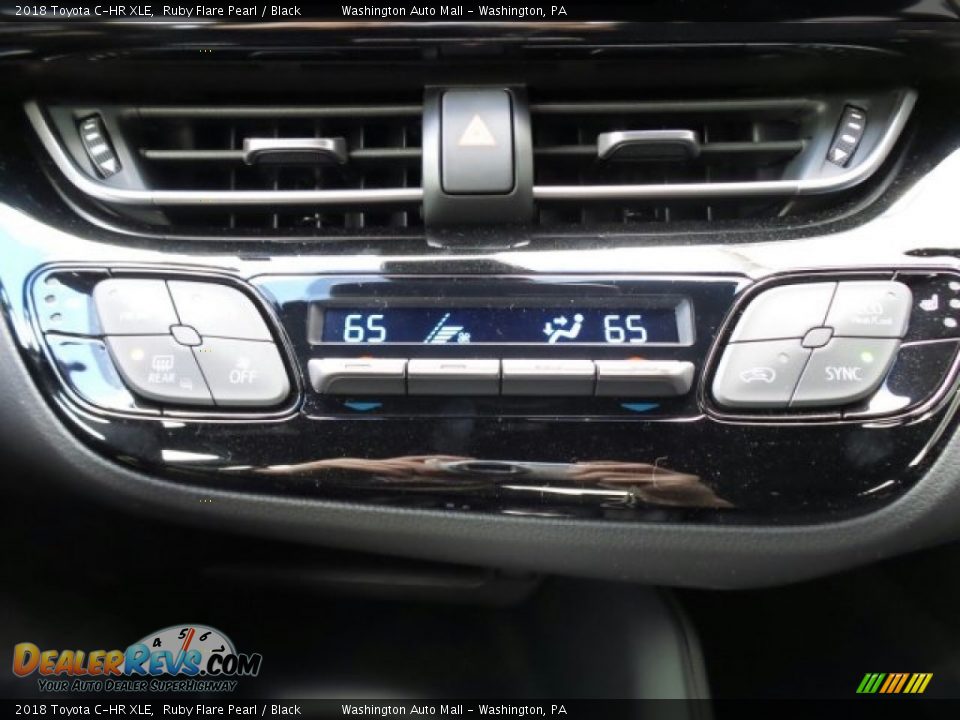 2018 Toyota C-HR XLE Ruby Flare Pearl / Black Photo #32