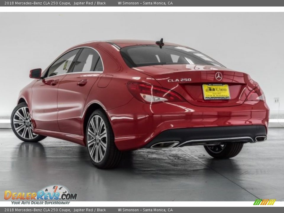 2018 Mercedes-Benz CLA 250 Coupe Jupiter Red / Black Photo #3